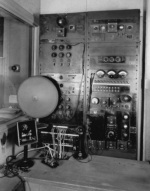 KOMO Control Room, 1927