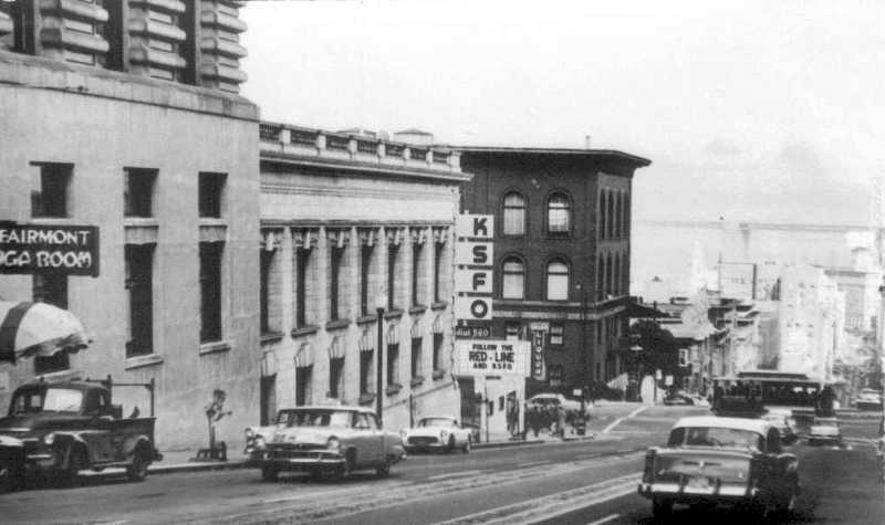 KSFO at Fairmont Hotel