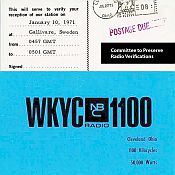 WKYC QSL 1971