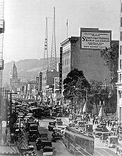 KFWB antenna, Hollywood Blvd.