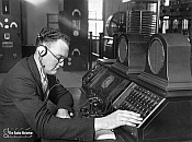 Transmitter operator's desk